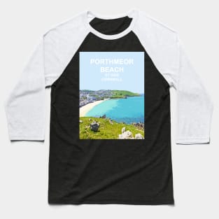 St Ives Porthmeor Cornwall. Cornish gift. Travel poster Baseball T-Shirt